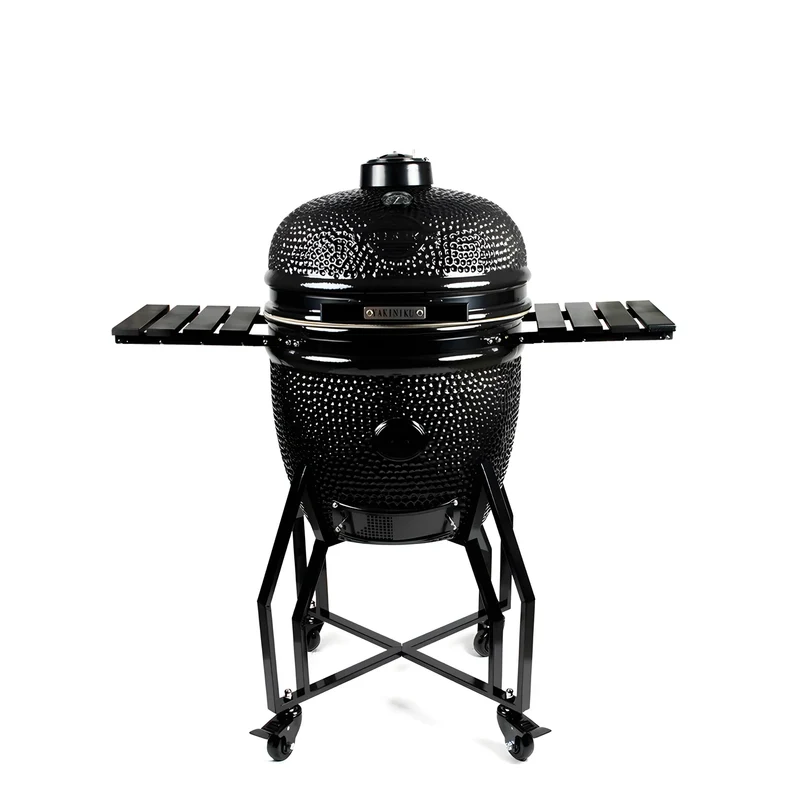 Yakiniku Kamado Large Basic "Black Edition", per 6-8 persone cm Ø49/cm , per 6-8 persone cm Ø49/cm 117,5x69,5