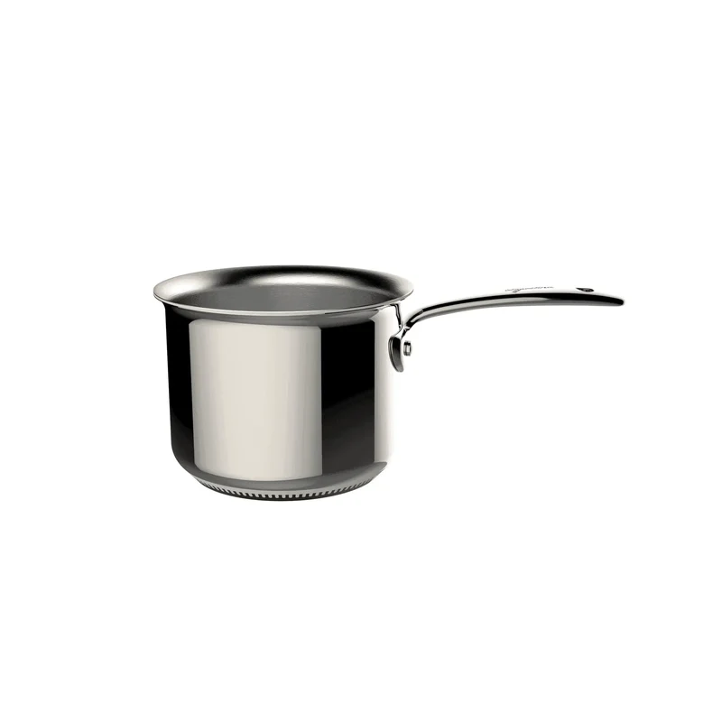 Lagostina Accademia Lagofusion Bollilatte 14 cm | Acciaio Inox 18/10, Induzione, Gas e Forno
