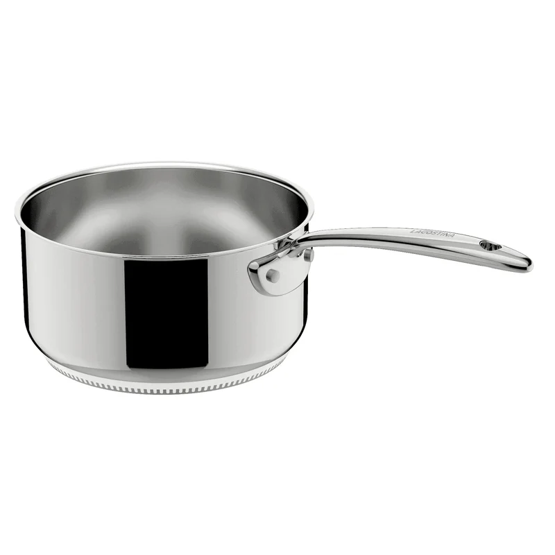 Lagostina Accademia Lagofusion Casseruola Fonda 14 cm 1 Manico | Acciaio Inox 18/10, Induzione