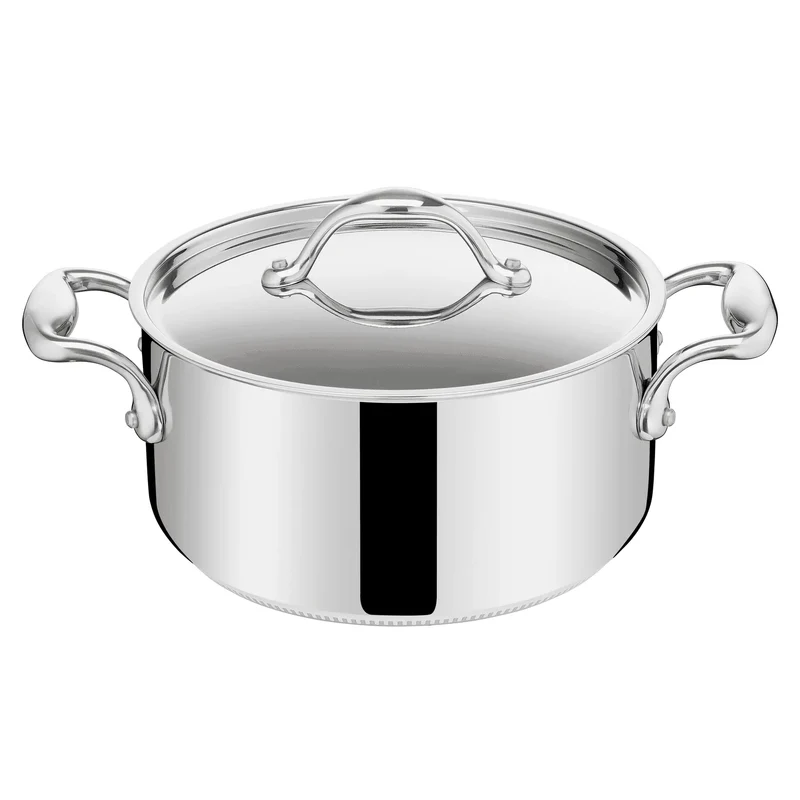 Lagostina Accademia Lagofusion Casseruola Fonda 16 cm 2 Maniglie | Acciaio Inox 18/10, Induzione