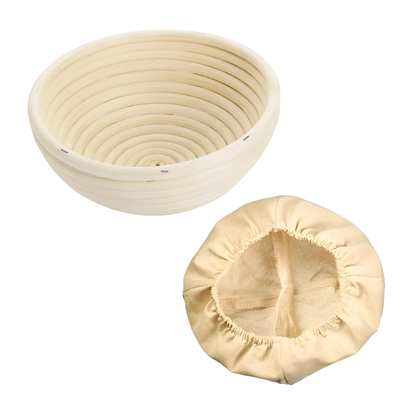 Westmark Cesto lievitazione per impasto pane tondo con copertura cm Ø17,5x8,1 per circa 750 - 1000 g di impasto