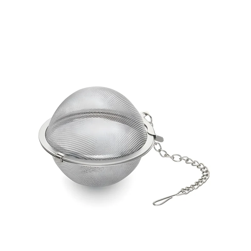 Filtro da tè a sfera con catenella cm Ø7