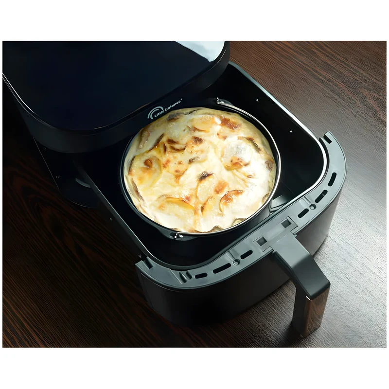 Patisse Stampo alto con maniglia per torta e pane adatto per friggitrice ad aria calda cm Ø20x7,5