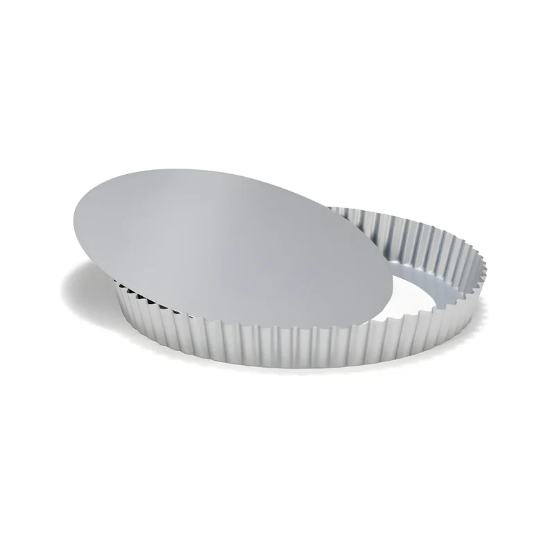 Patisse Teglia per quiche, torte con fondo removibile Silver Top con fondo removibile cm Ø24