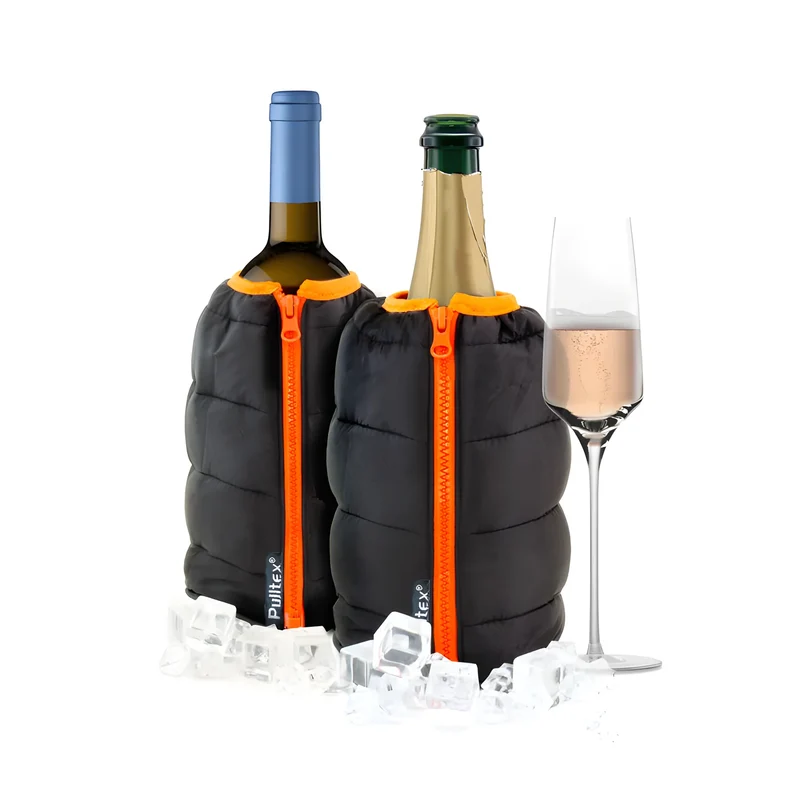Pulltex Borsa raffredda bottiglie "Polar" riempita con gel refrigerante