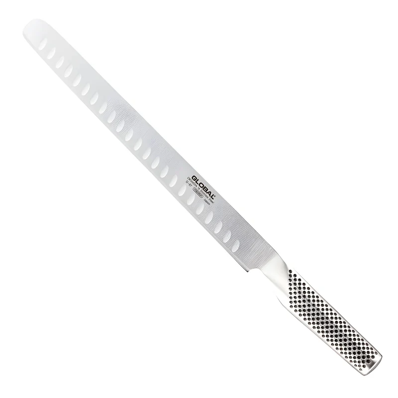 Global Coltello salmone/prosciutto con lama alveoalta G-87 cm 27