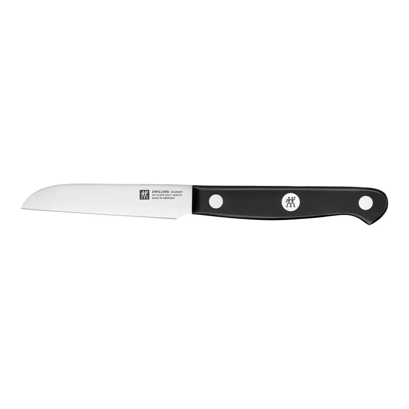 Zwilling Gourmet Coltello da Verdura Liscio 8 cm – Acciaio Inox, Manico Ergonomico