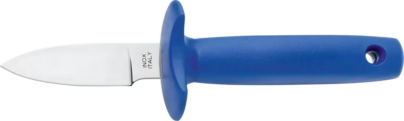 Apri ostriche professionale con paramano blu D520/I