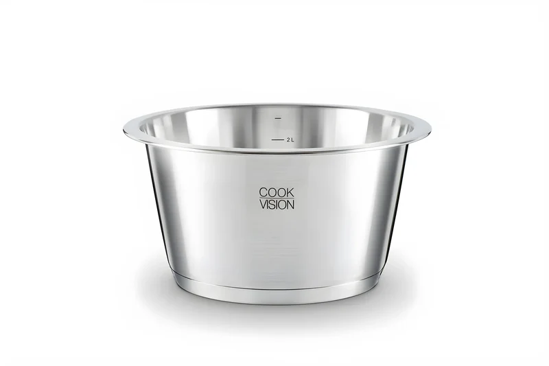 Cookvision Casseruola con scala graduata all'interno "Nesto" cm Ø20x11,4/l 2,8 adatto anche all'induzione