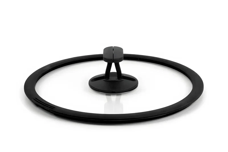 Kookvision Coperchio in vetro con bordo in silicone Nesto cm Ø24