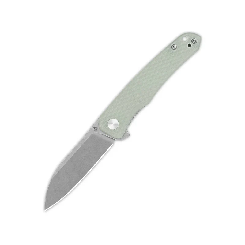 QSP coltello serramanico lama 69 mm in acciaio 14C28N manico G10 QS140-D1