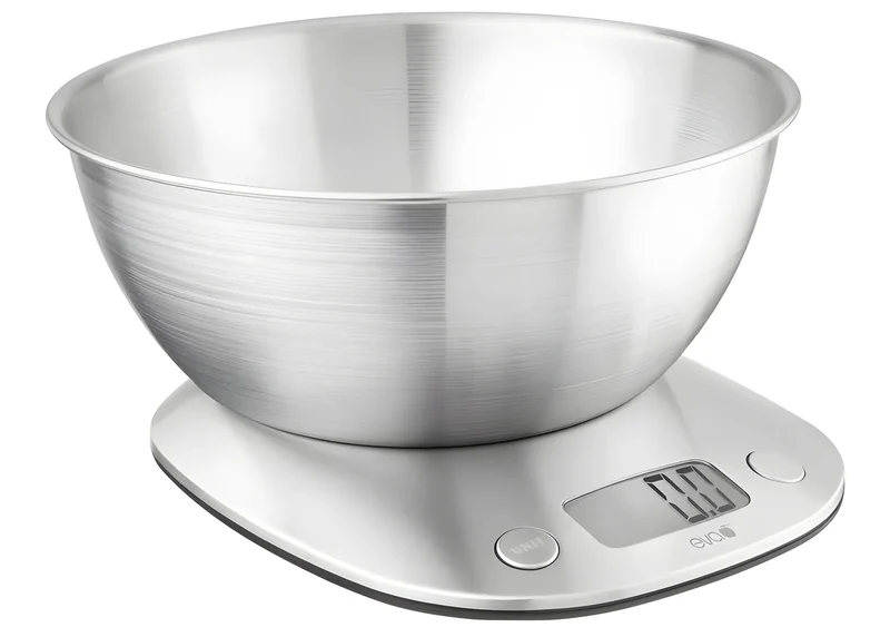 Eva bilancia cucina digitale acciaio inox 5kg / 1g 033352