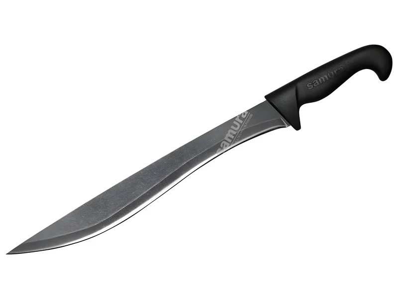 Samura SULTAN PRO STW AFFETTARE coltello adatto per barbecue e churrasco(Yatagan) CM30,1 Black SUP-0052B