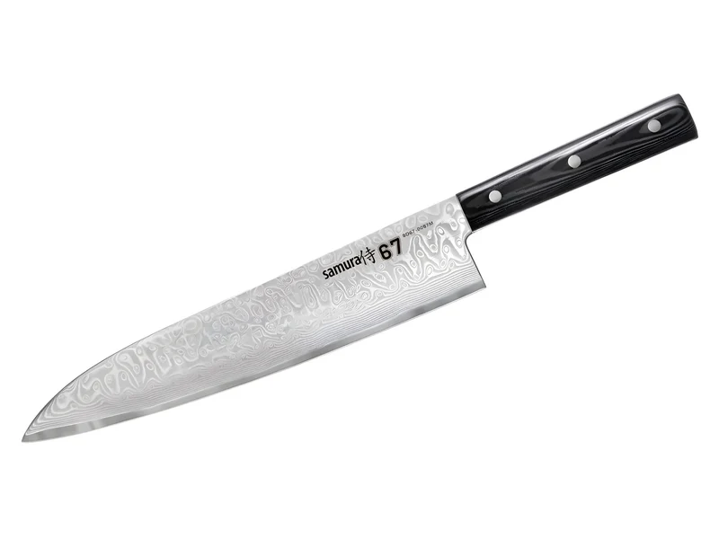 Samura coltello DAMASCUS 67 CUOCO (Grand Chef's knife) CM.24 SD67-0087M