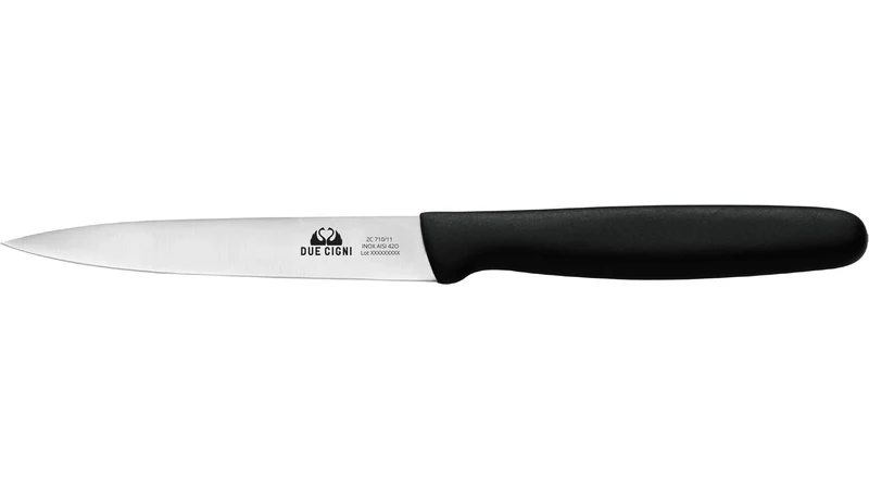 Due Cigni coltello SPELUCCHINO lama 11 cm. 2C 710/11