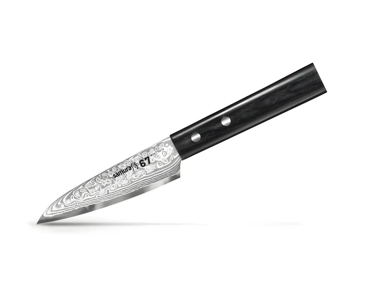 Samura coltello damascato 67 strati spelucchino cm.9,8 SD67-0010M