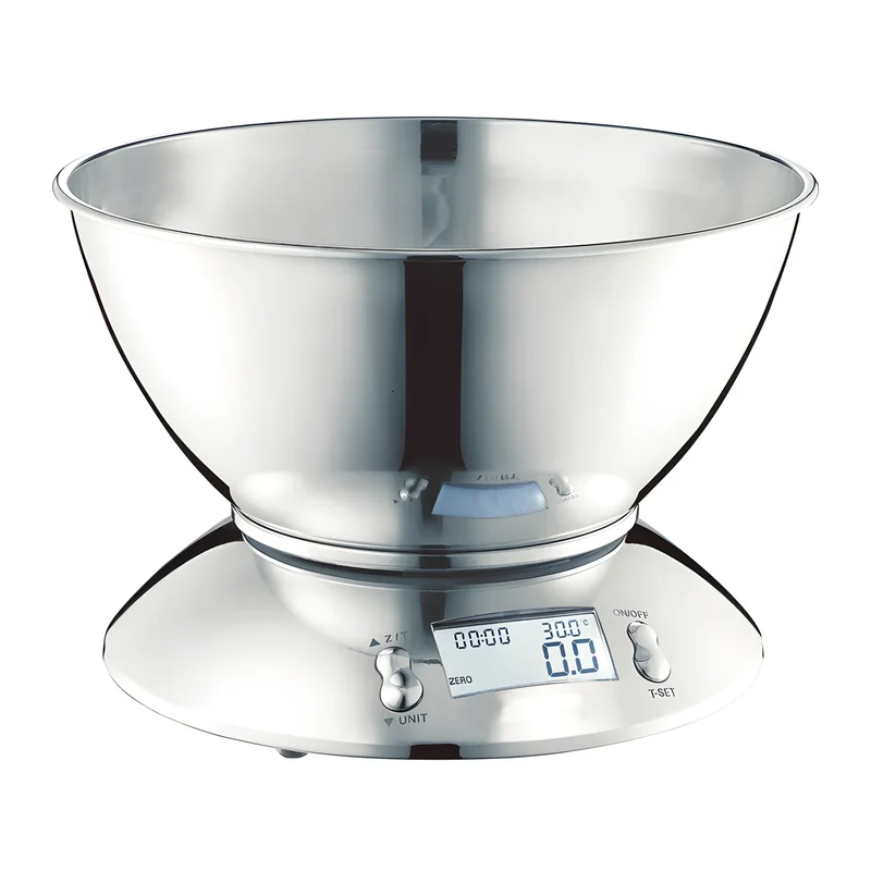 Camery Bilancia cucina digitale "Lucida" con bastardella 1g/5kg