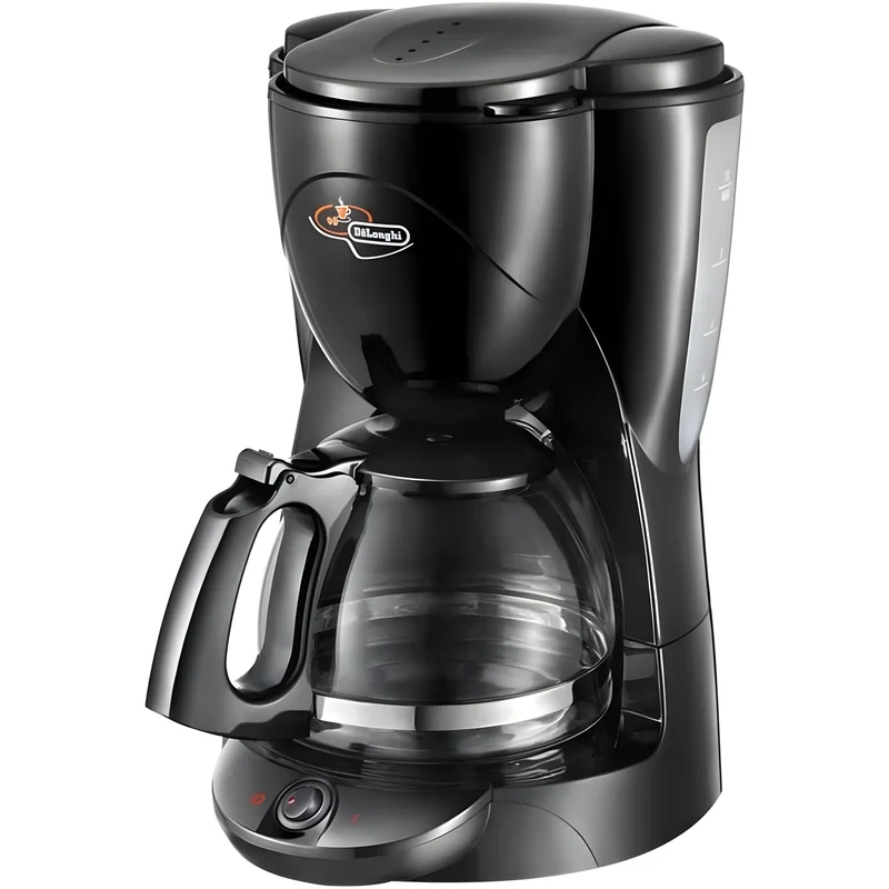 De'Longhi Macchina per Caffè Americano con caraffa in vetro per 10 Tazze, Spegnimento Automatico, Serbatoio 1,5L ICM2.1B