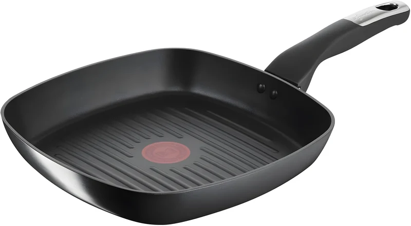 Lagostina bistecchiera Unlimited 26x26 cm antiaderente con tecnologia Thermo-Signal Induzione, Gas e Forno