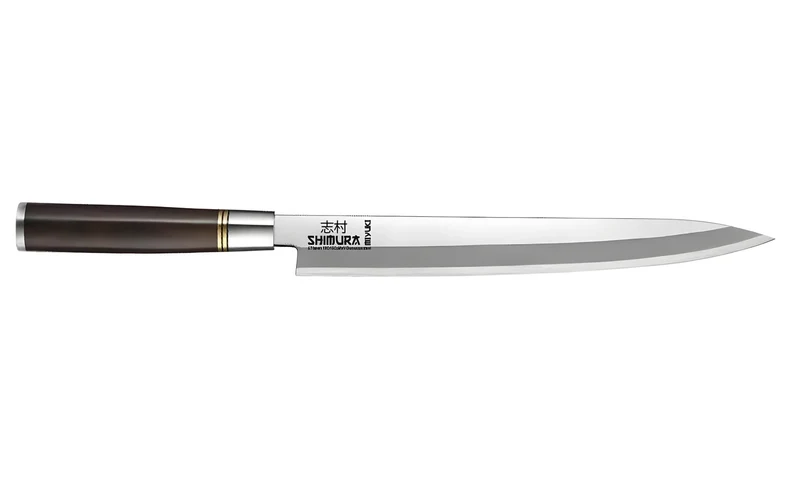 Shimura MIYUKI Yanagiba coltello adatto per Sashimi Sushi 9,5"/24 cm
