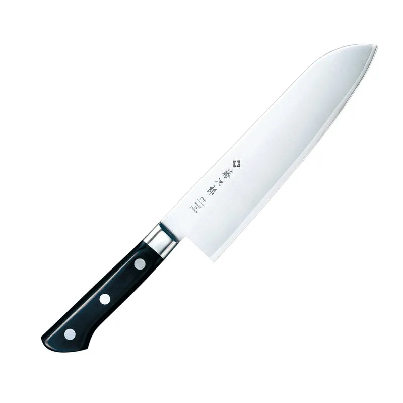 TOJIRO CLASSIC Coltello Santoku 21cm Acciaio tre strati VG10 F-500