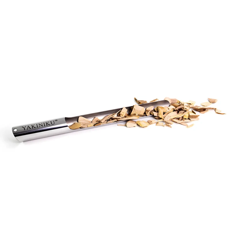 Yakiniku Woodchipper accesorio per inserire trucioli di legna adatta ad affumicare