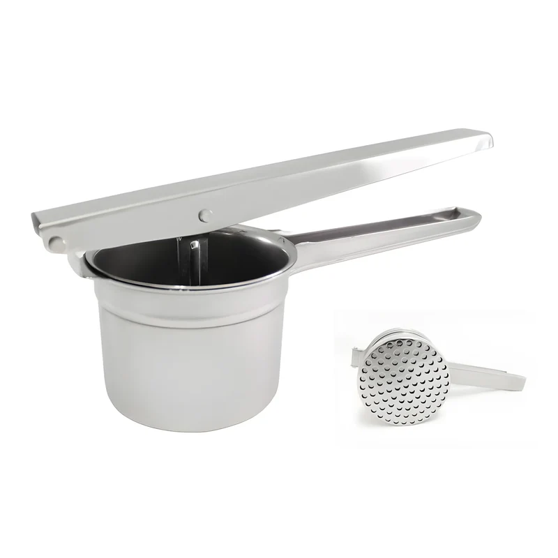 Calder Schiaccia passatelli inox cm Ø8,5x26,5 foro 6,5 mm