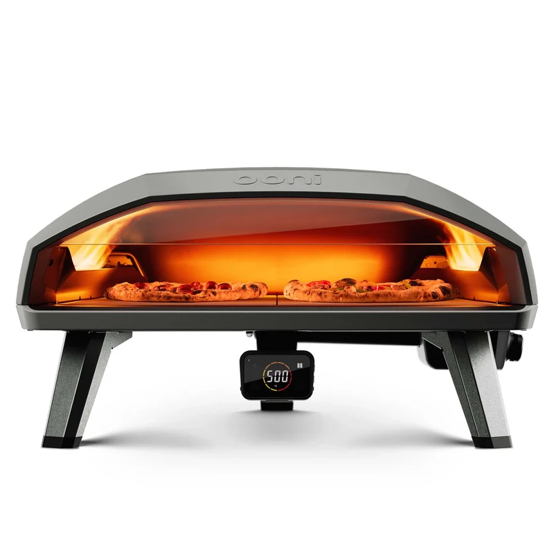 Ooni Koda 2 Max - Forno Pizza a Gas | Superficie 61cm | 3 Pizze in 60 Secondi