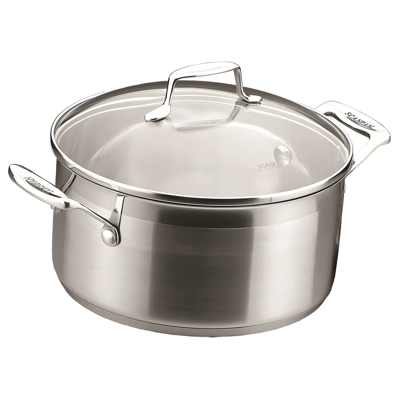 Scanpan Casseruola media "IMPACT" con coperchio in vetro cm Ø 20x13,1/ L 3,2
