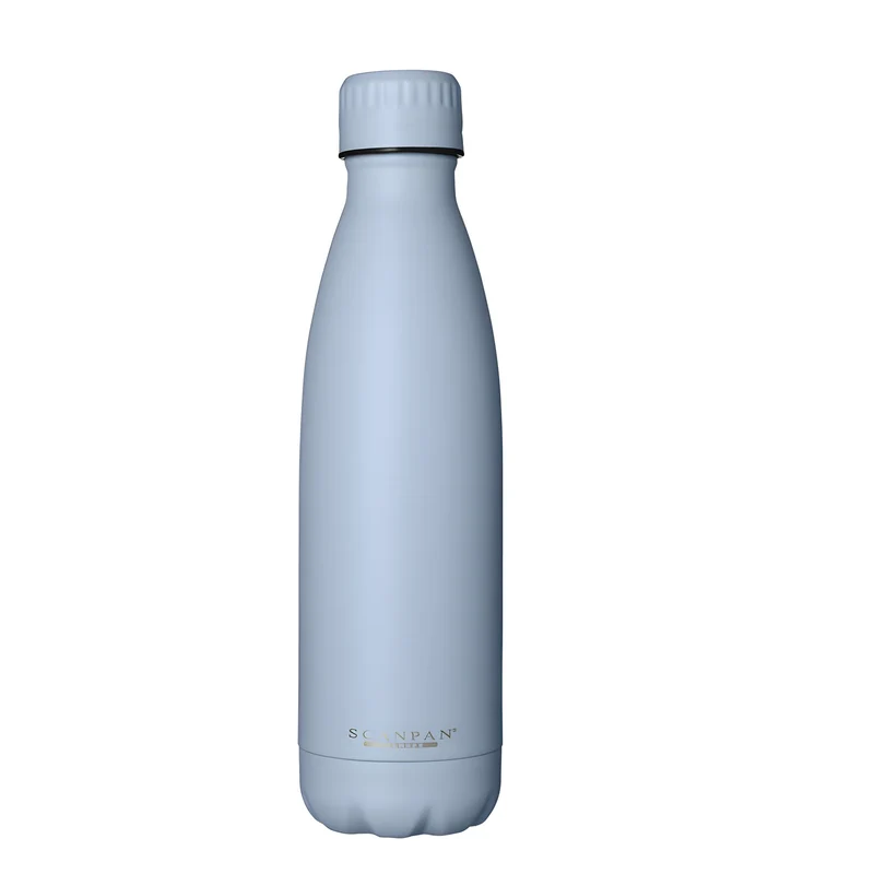 Scanpan bottiglia termica 500 ml 24 ore freddo 12 caldo azzurro