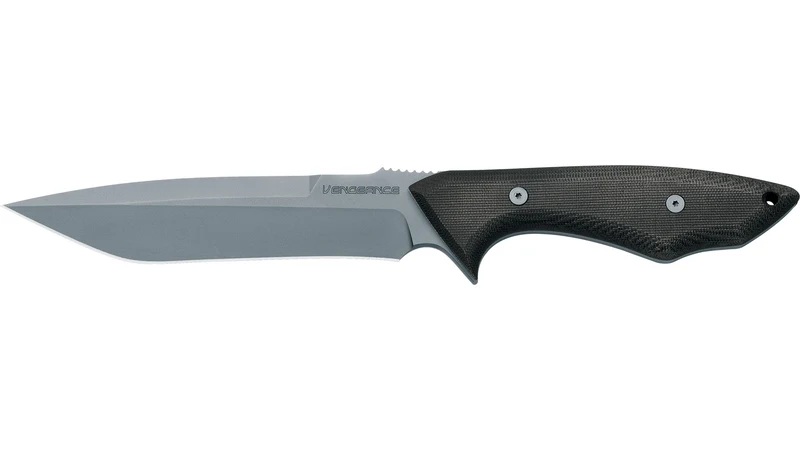 Fox FKMD Vengeance FX-601 – Coltello Lama Fissa N690Co 17 cm, Micarta Verde, Fodero Kydex