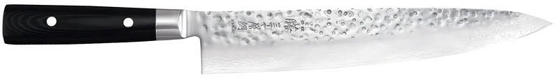 Yaxell ZEN Coltello da Cuoco Lama 24 cm – Acciaio VG10 61 HRC, 37 Strati Damasco Martellato