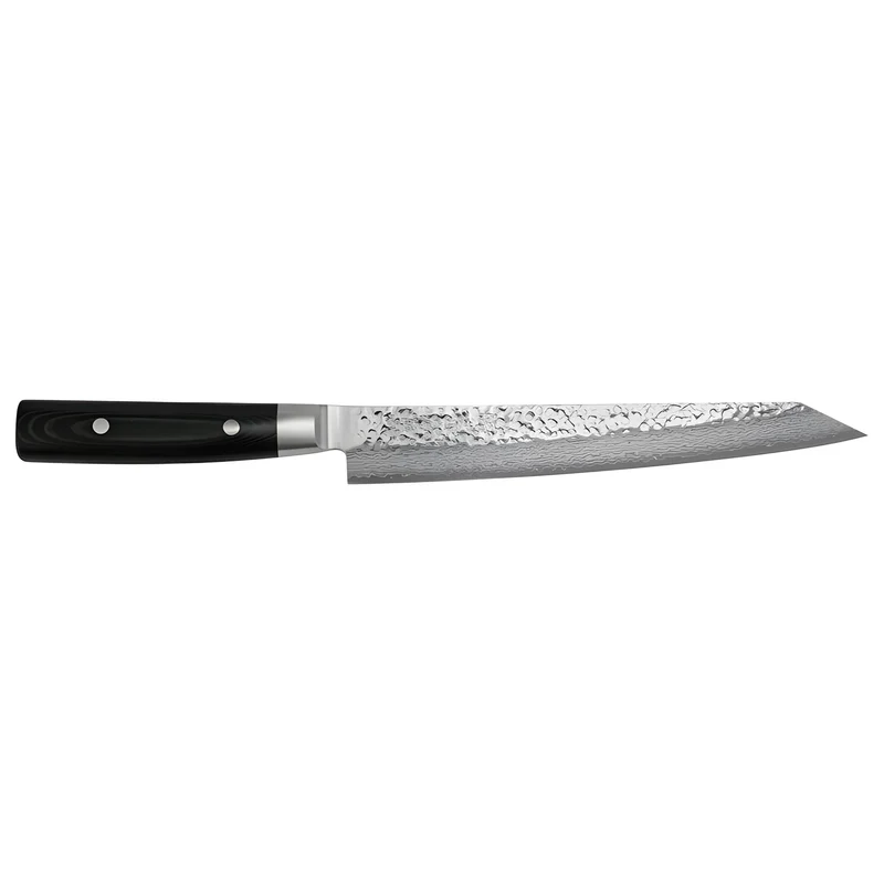 Yaxell ZEN Coltello per Filettare Lama 23 cm – Acciaio VG10 61 HRC, 37 Strati Damasco Martellato