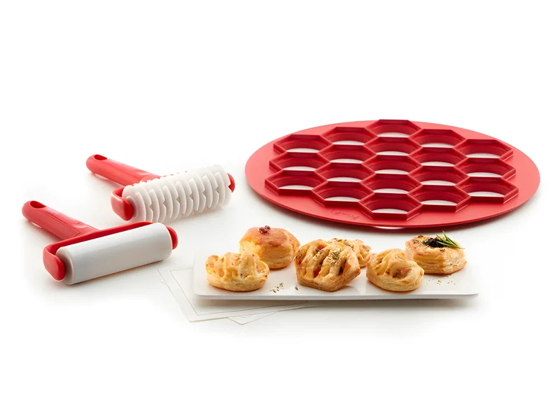 Lekue Kit Mini fingerfood aperitivo senza fatica 19 mini torte in uno
