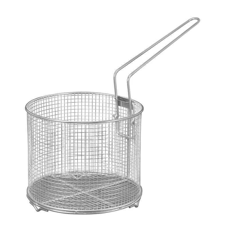 Scanpan cestello frittura TechnIQ in acciaio inox manico laterale rimovibile salvaspazio Ø 20 x 15,5 cm
