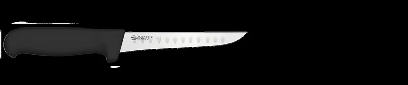 Sanelli Ambrogio coltello professionale da disosso stretto rigido alveolato Supra cm 16 SD97016