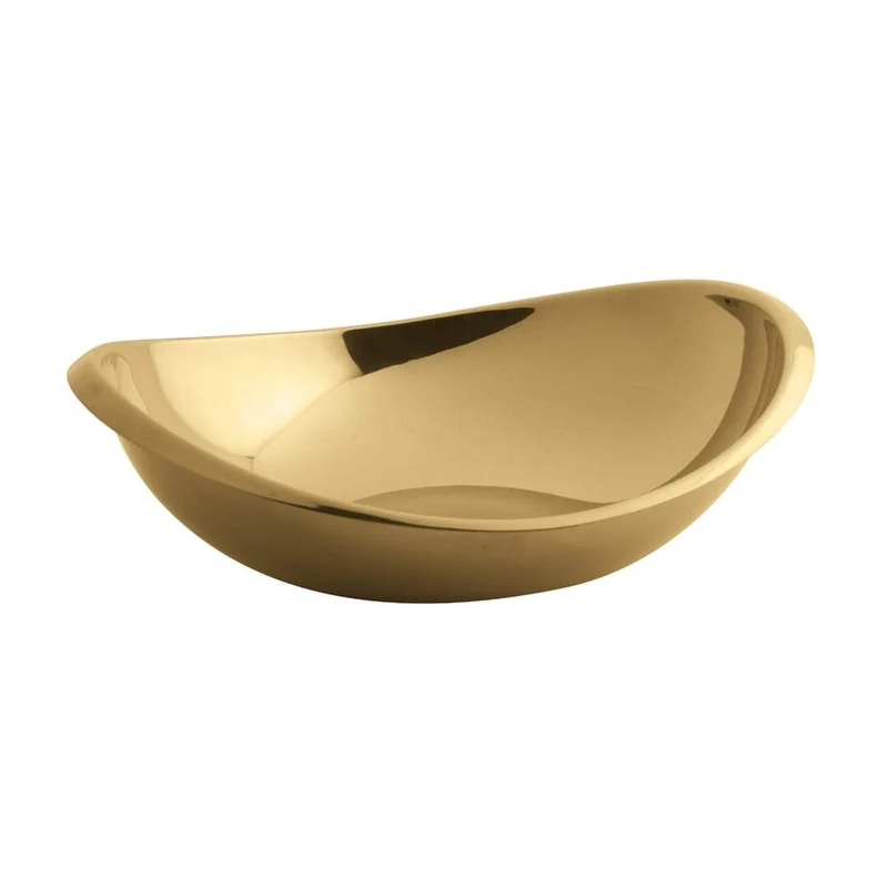 Sambonet Ciotola Ovale Twist Pvd gold