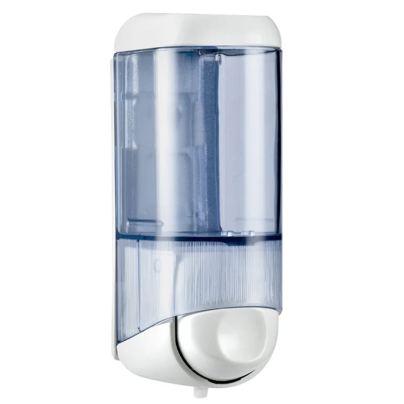 Dispenser sapone liquido così bianco/trasparente lt.0.17 a/583