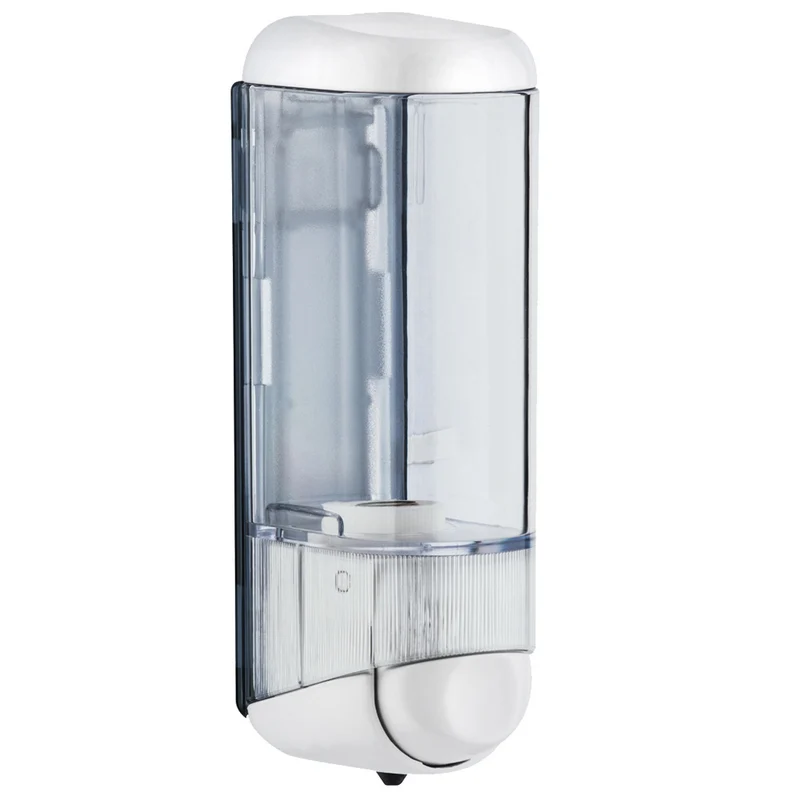 Dispenser sapone liquido snello bianco/trasparente lt.0.25 a/605