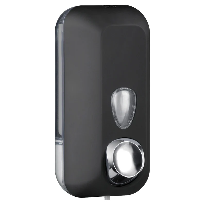Dispenser sapone liquido soap r plus nero lt.0.55