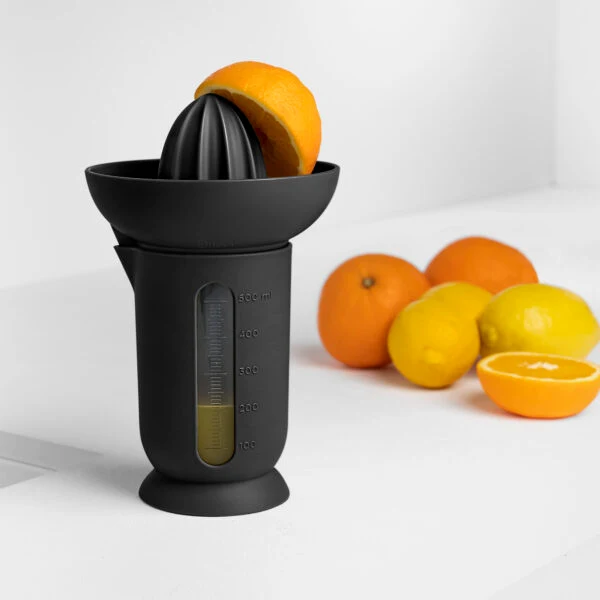 Spremiagrumi UFO/CARAFFA 2 pezzi - colore carbon black