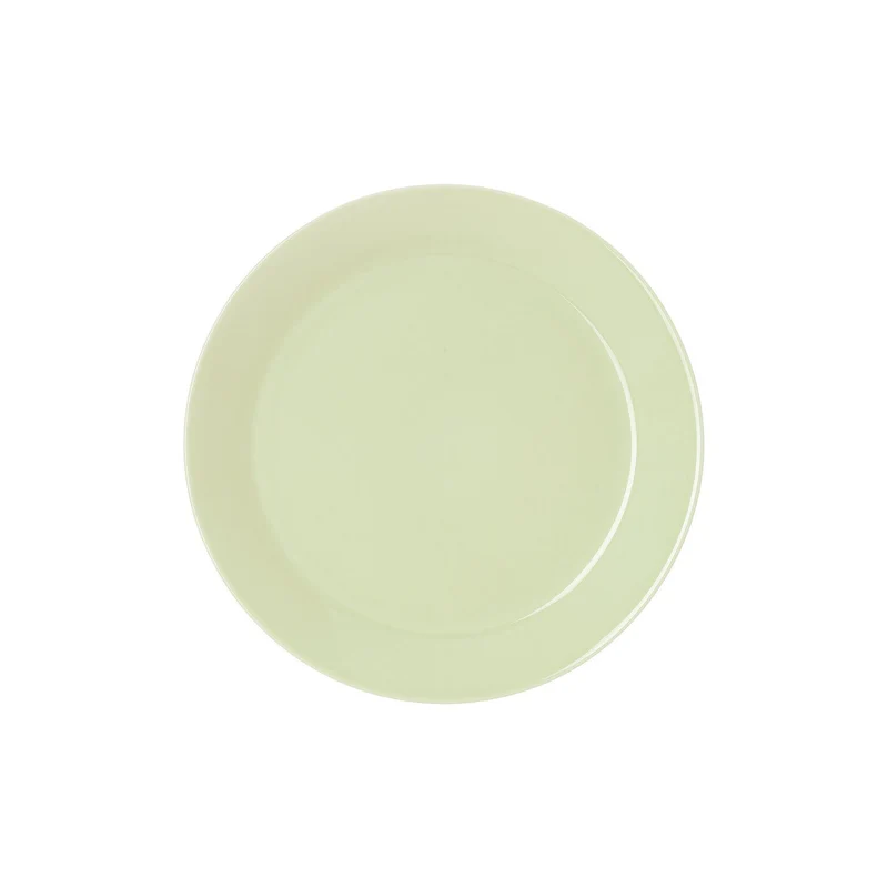 Tric Lime Cream, Piatto piano con falda 22 cm