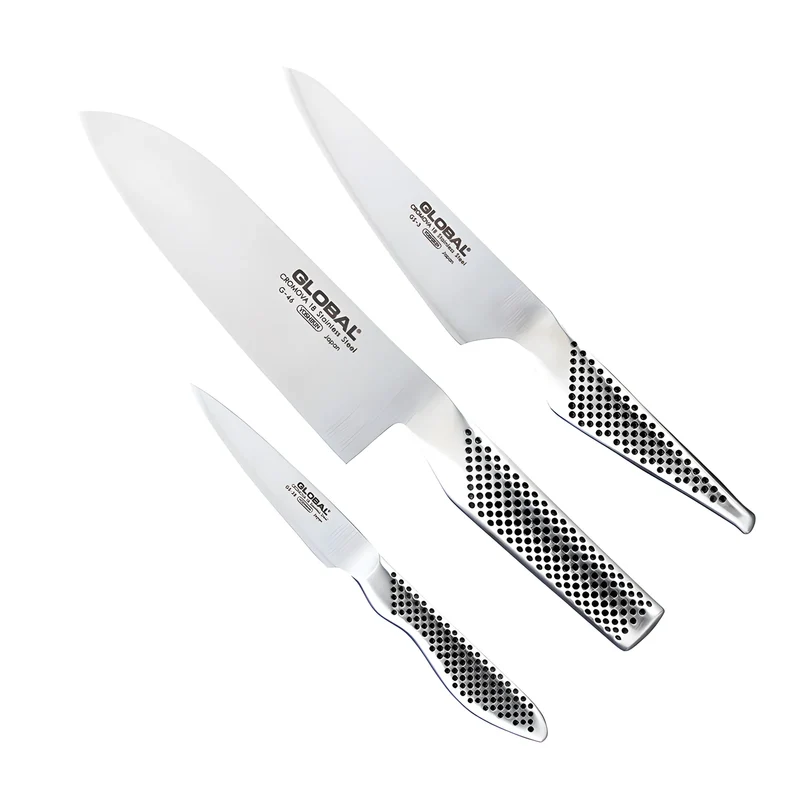 Global set di tre coltelli (G-46/GS-03/GS-38) CM 18/13/9 - G-46338