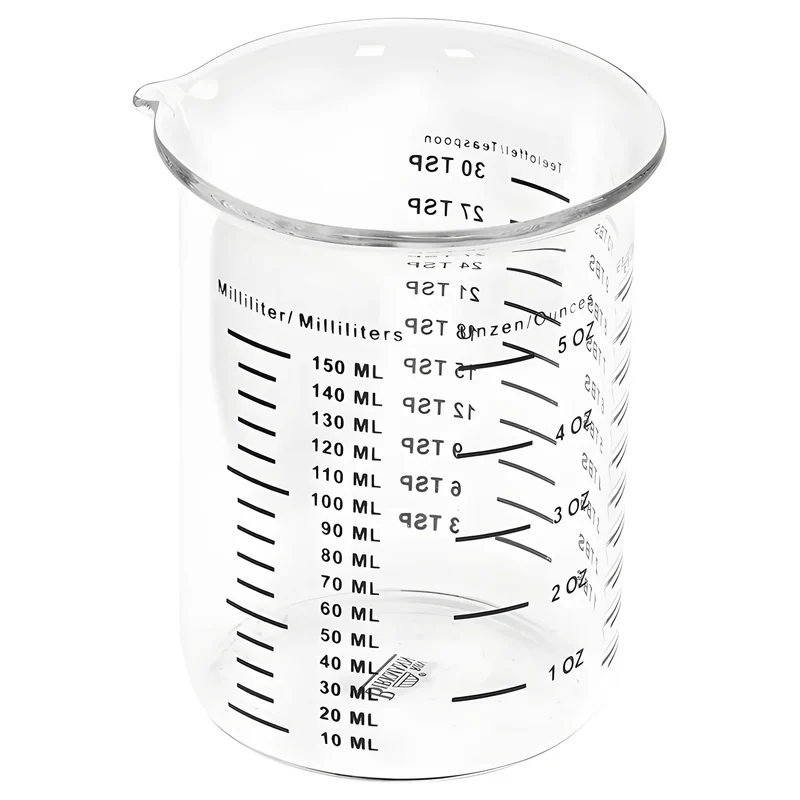 Birkmann misurino in vetro Graduato da 150 ml resiste a 200 °C