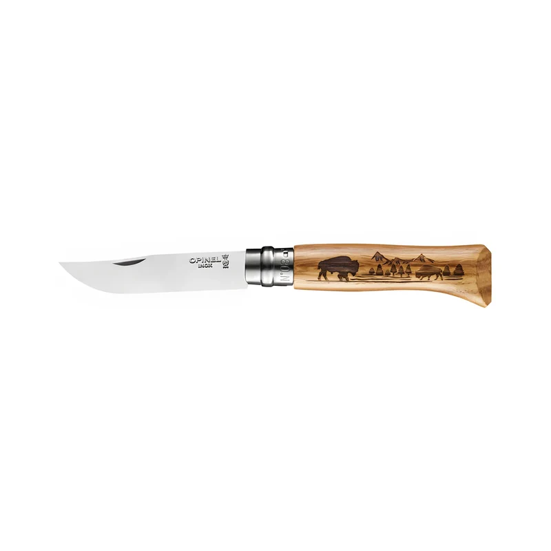 Opinel N°08 Animalia America Bisonte