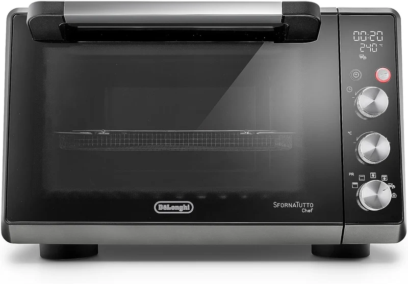 De' longhi forno Sfornatutto Chef 34L DO34326 BKSL frittura ad aria con 6 funzioni cottura