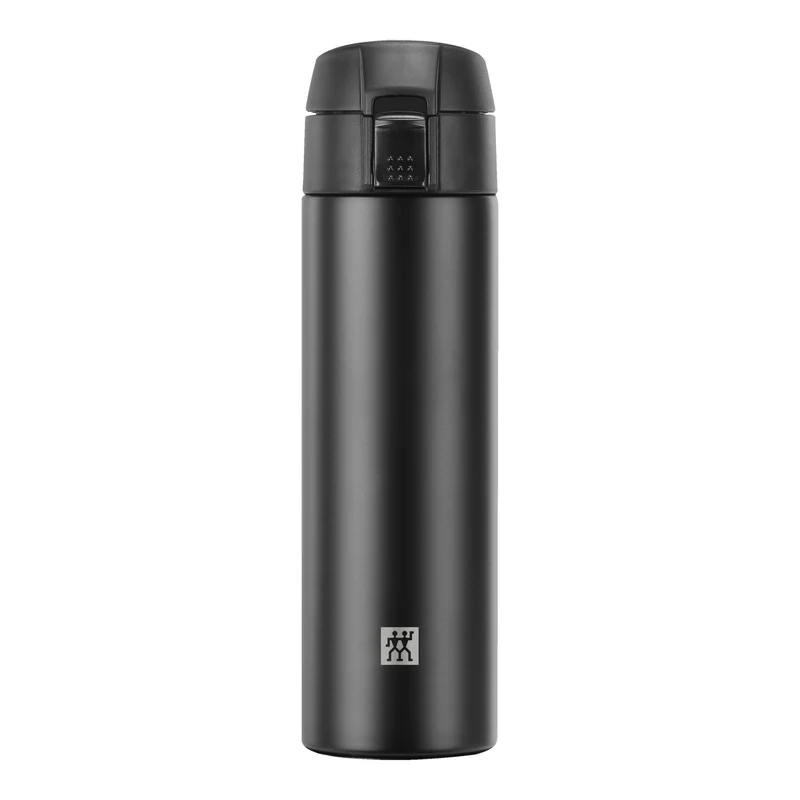 Zwilling Bottiglia Termica 450 ml – Acciaio Inox, Colore Nero