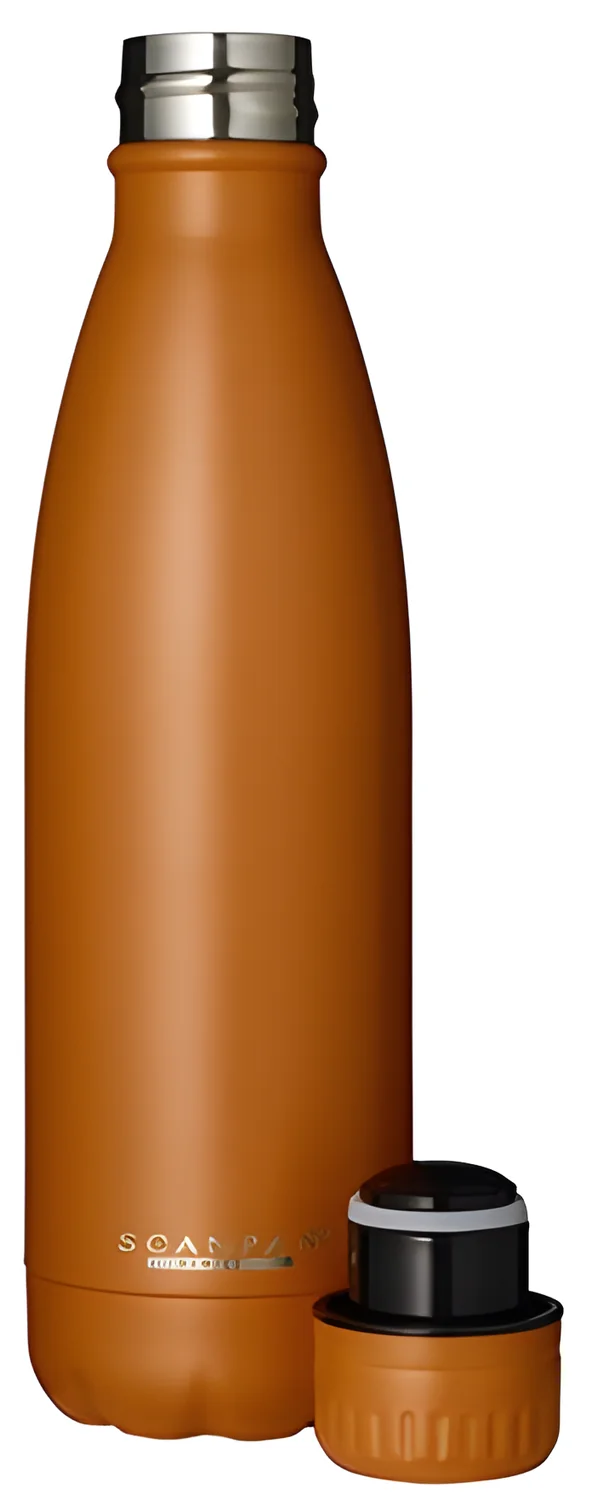 Scanpan bottiglia termica 500 ml 24 ore freddo 12 caldo arancio scuro