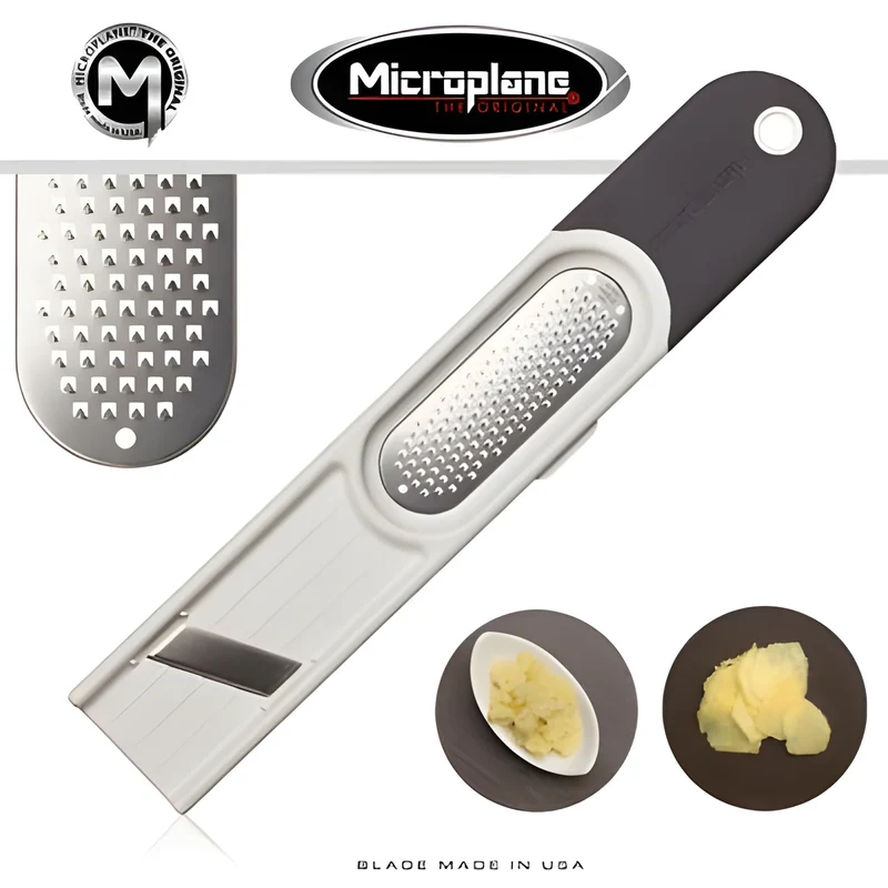 Microplane Grattugia per Zenzero 3 in 1