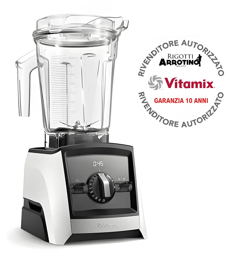 Vitamix Power Blender Ascent A2500i bianco 10 anni di garanzia